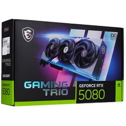 MSI Видеокарта MSI GeForce RTX 5080 GAMING TRIO OC [RTX 5080 16G GAMING TRIO OC], фото 12