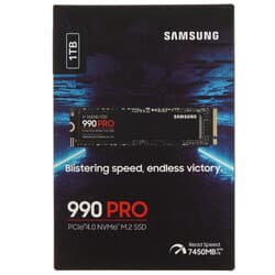 1000 ГБ M.2 NVMe накопитель Samsung 990 PRO [MZ-V9P1T0BW] thumb 6