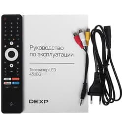 DEXP 43" (109 см) Телевизор DEXP 43UEG1 черный, фото 10
