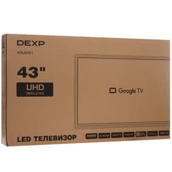 DEXP 43" (109 см) Телевизор DEXP 43UEG1 черный, фото 11