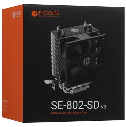 ID-Cooling Кулер для процессора ID-COOLING SE-802-SD V3  черный, фото 10