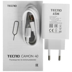 Tecno 6.78" Смартфон Tecno CAMON 40 256 ГБ черный, фото 10