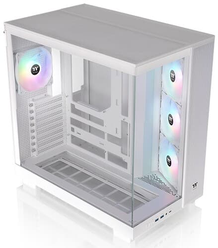 Корпус Thermaltake View 380 XL TG ARGB Snow [CA-11E-00M6WN-00] белый thumb 1