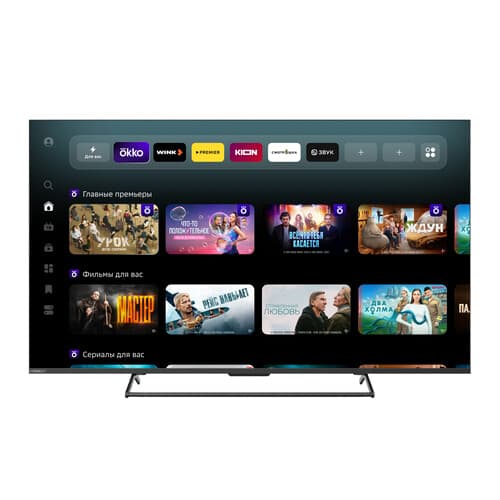 Sber 65" (165 см) Телевизор Sber SDX-65U4169 черный