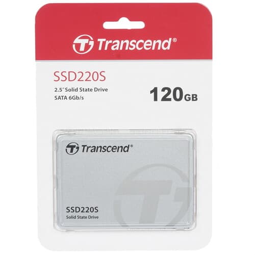 Transcend 120 ГБ 2.5" SATA накопитель Transcend 220S [TS120GSSD220S], фото 2