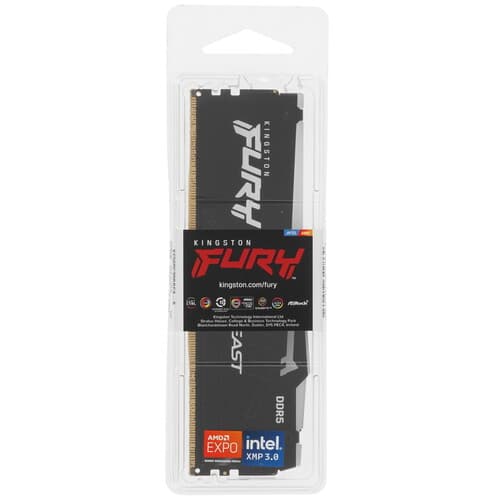 Kingston FURY Оперативная память Kingston FURY Beast Black RGB [KF560C30BBEA-8] 8 ГБ, фото 4