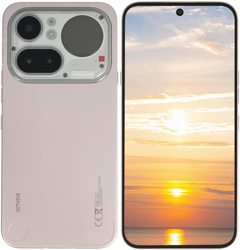 Nothing 6.83" Смартфон Nothing Phone 4a Pro 256 ГБ розовый