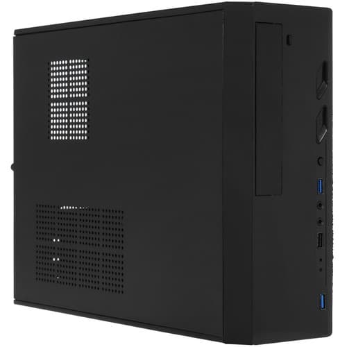 Корпус ExeGate MI-208U2-M450 [EX296297RUS] черный thumb 1