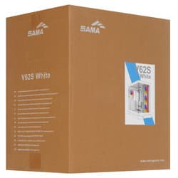 Корпус SAMA V62S [V62S-WHADA4X1-GL] белый thumb 15