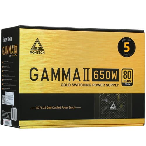 Блок питания MONTECH GAMMA II 650 [GAMMA II 650] черный thumb 8