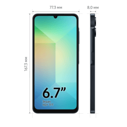 Samsung 6.7" Смартфон Samsung Galaxy A06 64 ГБ черный, фото 20