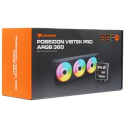 Система охлаждения Cougar Poseidon Vistek Pro ARGB 360 черная thumb 9