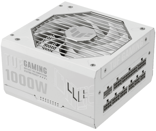 Блок питания ASUS TUF Gaming 1000 Gold White [TUF-GAMING-1000G-WHITE] белый thumb 1