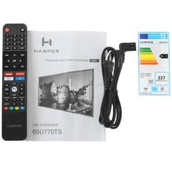 Harper 65" (164 см) Телевизор Harper 65U770TS черный, фото 10