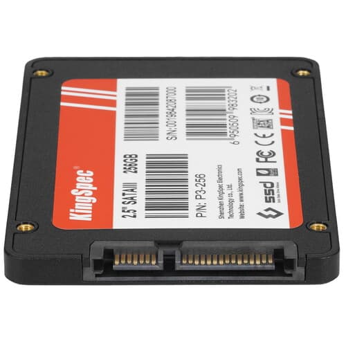 KingSpec 256 ГБ 2.5" SATA накопитель KingSpec P3-256, фото 3