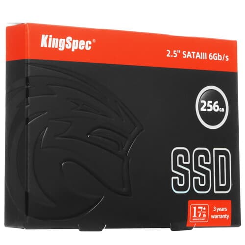 KingSpec 256 ГБ 2.5" SATA накопитель KingSpec P3-256, фото 4