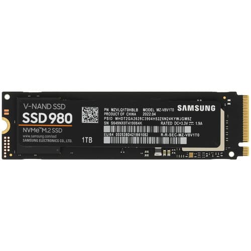 1000 ГБ M.2 NVMe накопитель Samsung 980 [MZ-V8V1T0BW] thumb 1