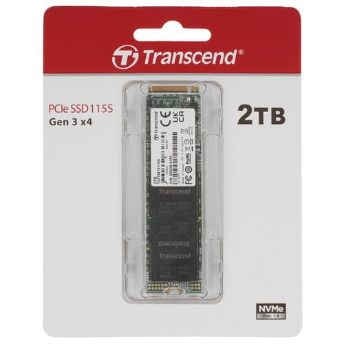 2000 ГБ M.2 NVMe накопитель Transcend MTE115S [TS2TMTE115S] thumb 1