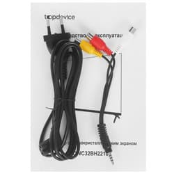 Topdevice 32" (81 см) Телевизор Topdevice TDWC32BH2210V черный, фото 12