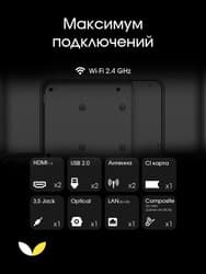 Topdevice 32" (81 см) Телевизор Topdevice TDWC32BH2210V черный, фото 25