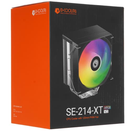 ID-Cooling Кулер для процессора ID-COOLING SE-214-XT V2 ARGB  черный, фото 13