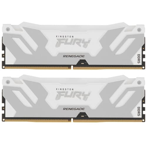 Kingston FURY Оперативная память Kingston Fury Renegade White RGB [KF580C38RWAK2-48] 48 ГБ