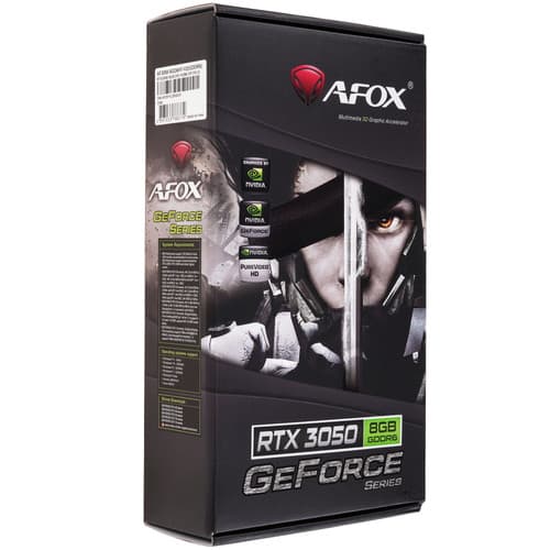AFOX Видеокарта AFOX GeForce RTX 3050 GAMING [AF3050-8GD6H7-V2], фото 10
