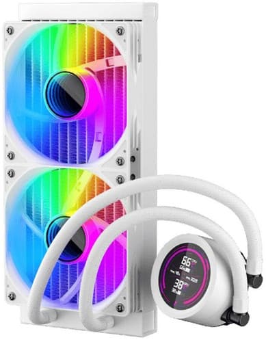 Система охлаждения 1STPLAYER TS4 240  белая thumb 5