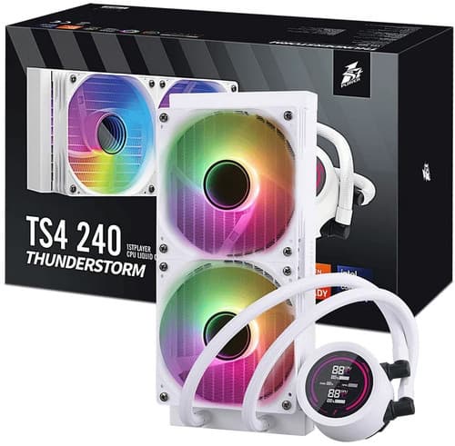 Система охлаждения 1STPLAYER TS4 240  белая thumb 7