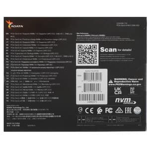 2000 ГБ M.2 NVMe накопитель ADATA LEGEND 710 [ALEG-710-2TCS] thumb 3