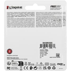 500 ГБ M.2 NVMe накопитель Kingston NV3 [SNV3SM3/500G] thumb 2