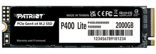 2000 ГБ M.2 NVMe накопитель Patriot P400 Lite [P400LP2KGM28H] thumb 3