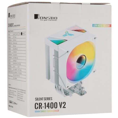 JONSBO Кулер для процессора JONSBO CR-1400 V2 ARGB [CR-1400 V2 ARGB Black] черный, фото 12