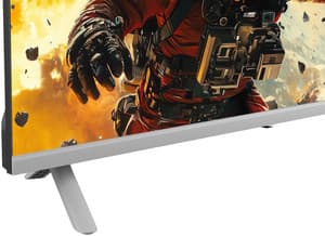 Sber 43" (108 см) Телевизор Sber SDX-43F3000DSA серый, фото 3