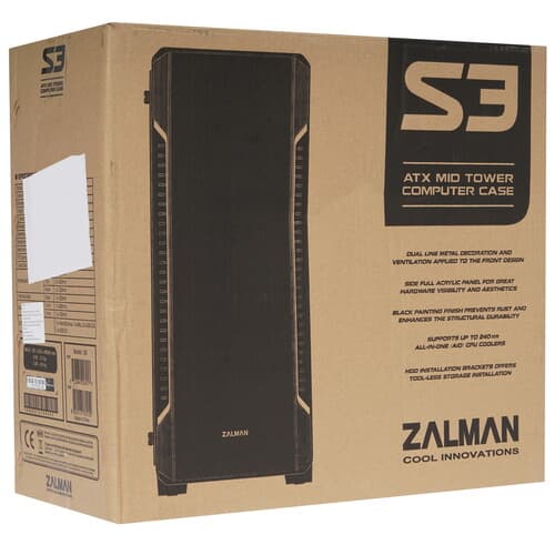 Корпус ZALMAN S3  черный thumb 13