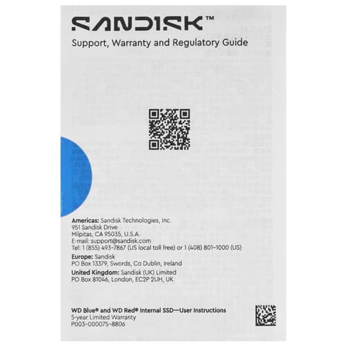 1000 ГБ M.2 NVMe накопитель WD Blue SN5100 [WDS100T5B0E] thumb 3