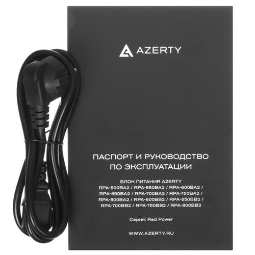 Блок питания ATX Azerty RPA-750BA2 [120-0945] красный, черный thumb 6
