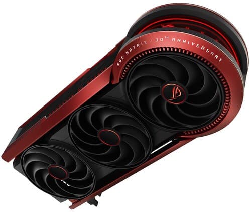 ASUS Видеокарта ASUS GeForce RTX 5090 ROG Matrix Platinum 30th Anniversary Edition [ROG-MATRIX-RTX5090-P32G-30TH], фото 15