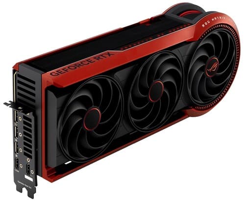 ASUS Видеокарта ASUS GeForce RTX 5090 ROG Matrix Platinum 30th Anniversary Edition [ROG-MATRIX-RTX5090-P32G-30TH], фото 13