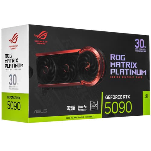 ASUS Видеокарта ASUS GeForce RTX 5090 ROG Matrix Platinum 30th Anniversary Edition [ROG-MATRIX-RTX5090-P32G-30TH], фото 11