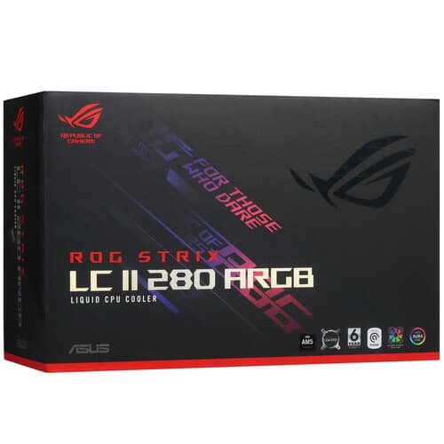 ASUS Система охлаждения ASUS ROG STRIX LC II 280 ARGB черная, фото 10