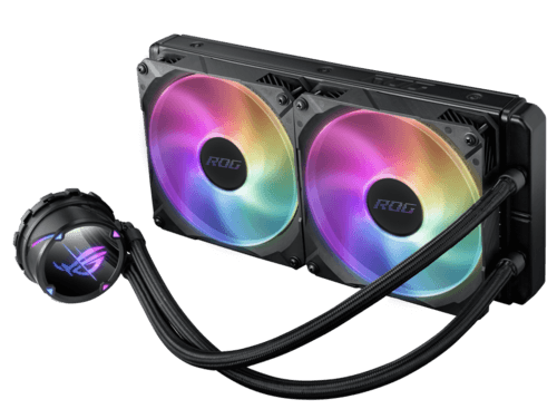 ASUS Система охлаждения ASUS ROG STRIX LC II 280 ARGB черная, фото 12