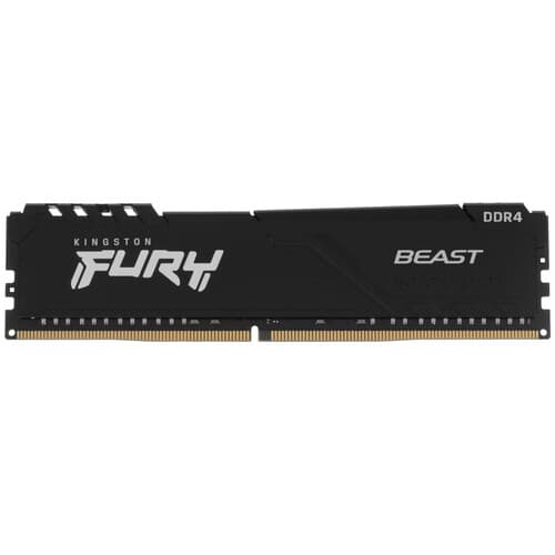 Kingston FURY Оперативная память Kingston FURY Beast Black [KF432C16BB1/16WP] 16 ГБ