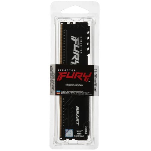 Kingston FURY Оперативная память Kingston FURY Beast Black [KF432C16BB1/16WP] 16 ГБ, фото 4