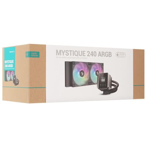 DEEPCOOL Система охлаждения DEEPCOOL MYSTIQUE 240 ARGB черная, фото 10