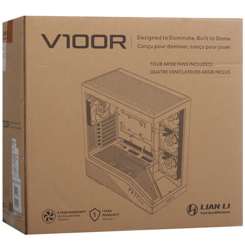 Корпус LIAN LI V100 [G99.V100RW.R1] белый thumb 17