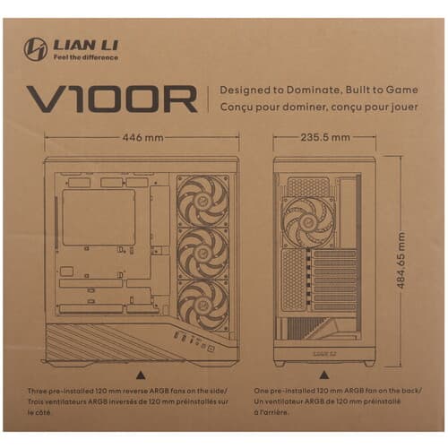 Корпус LIAN LI V100 [G99.V100RW.R1] белый thumb 16