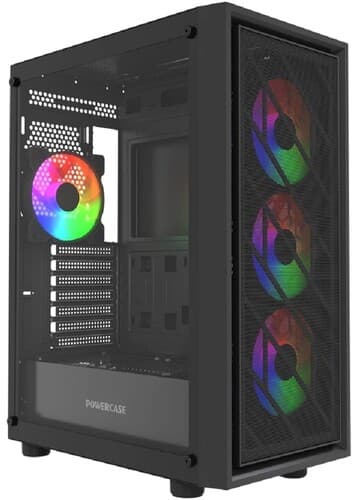 Корпус PowerCase Mistral EA16 [CMAEA16-L4] черный thumb 1