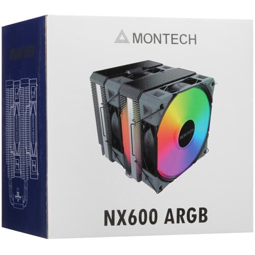 Montech Кулер для процессора MONTECH NX600 ARGB [NX600 ARGB (B)] черный, фото 12