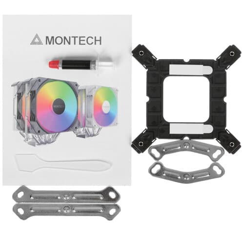 Montech Кулер для процессора MONTECH NX600 ARGB [NX600 ARGB (B)] черный, фото 10